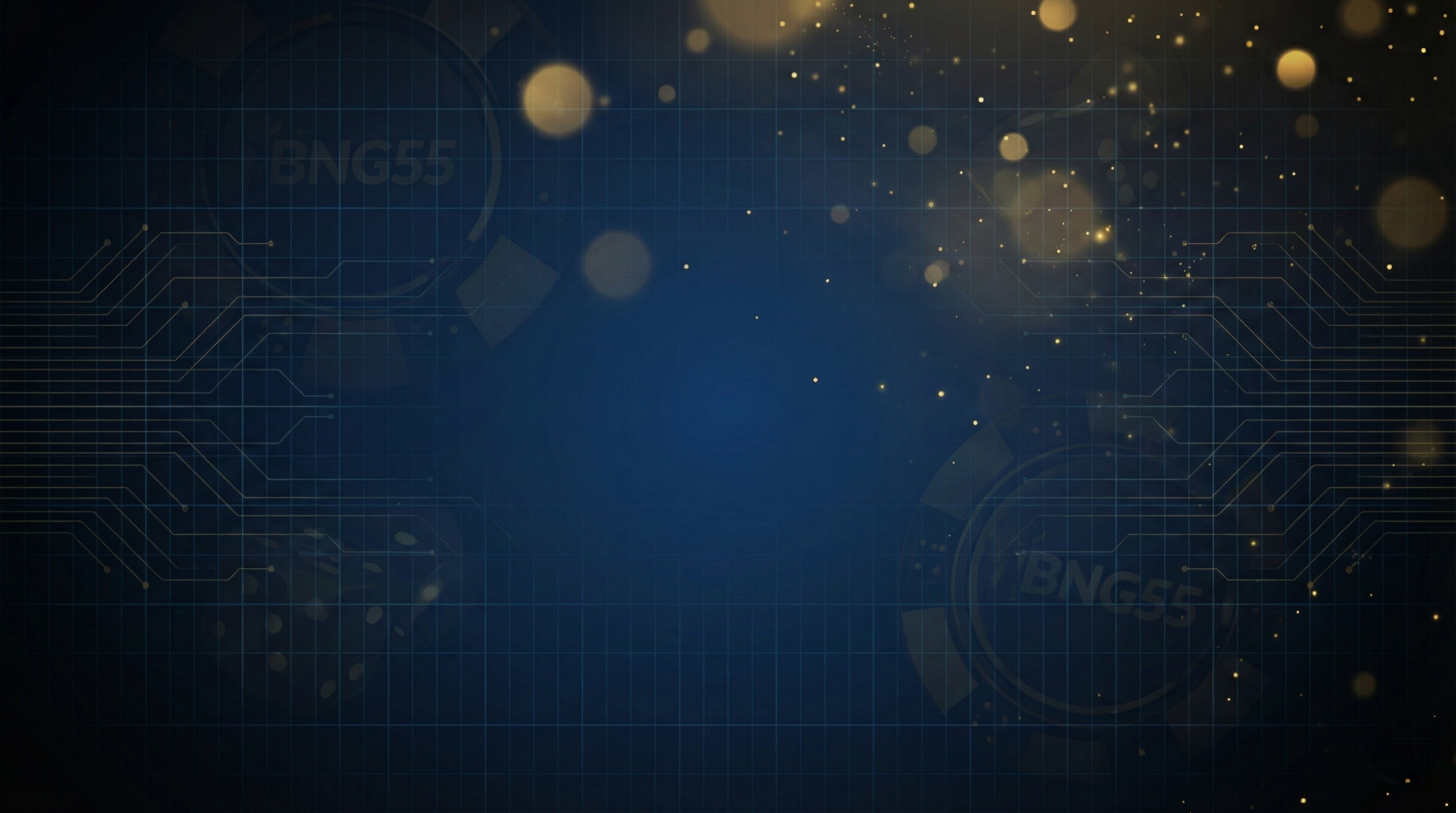 BNG55 Premium Dark & Gold Digital Lounge